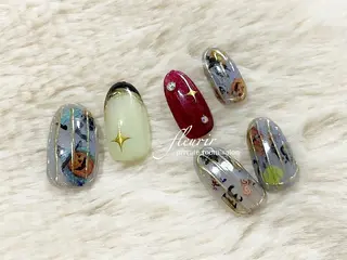 ネイル フルリール 【プライベートサロンのネイルデザイン