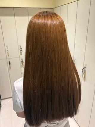 カラー 小林 梨穂菜のヘアスタイル