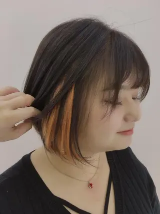 ショート カラー ヘアアレンジ シアーベージュニスト 🥣大石亜里紗のヘアスタイル