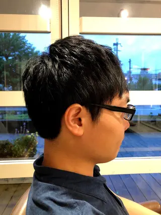 ショート メンズ 美容師 ヤスイのヘアスタイル