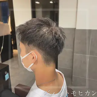 ショート カラー パーマ メンズ 新宿御苑前/新宿 Ryuseiのヘアスタイル