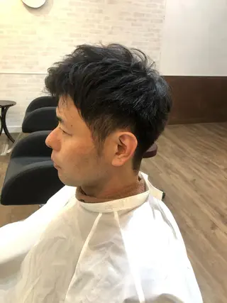 ショート メンズ MATSURI BASE.AWAJIのヘアスタイル