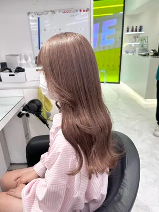 ロング カラー 韓国ヘア🇰🇷🎀 みきのヘアスタイル