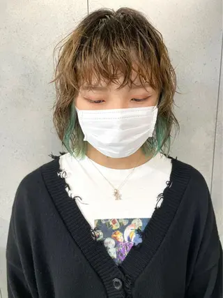 カラー メンズ縮毛矯正 メンズカット/のヘアスタイル