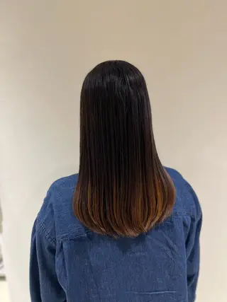 セミロング 上ヶ原 かなたのヘアスタイル