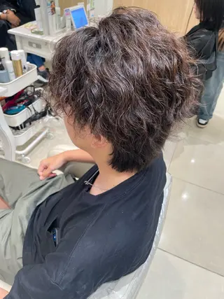 メンズ レイヤー×ハイライト 🌷RINA🌷のヘアスタイル