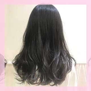 セミロング カラー 🍒前川 🍒のヘアスタイル