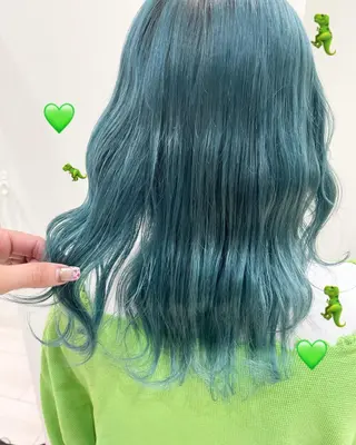 ミディアム カラー 新宿駅近♡個室 ♡関口三都季🌜のヘアスタイル