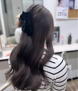ロング カラー ヘアアレンジ 髪質改善/ TECHIのヘアスタイル