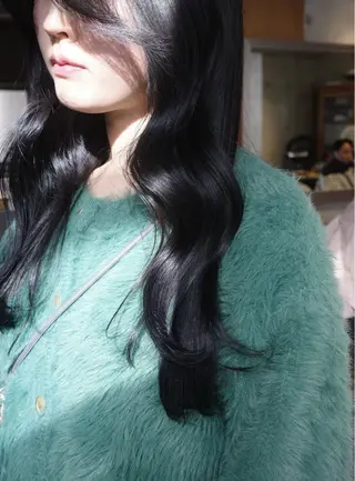 ロング カラー ohasi yunaのヘアスタイル