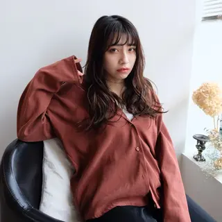 ロング カラー パーマ 大人可愛いHair ❤︎Ayakoのヘアスタイル