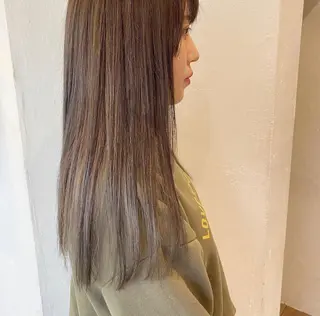 ロング カラー パーマ ヘアアレンジ メンズ キッズ ネイル マツエク・マツパ インナーカラー/ KANAのヘアスタイル
