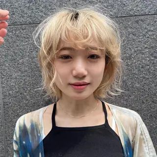 ミディアム カラー トレンドヘア◎ 店長 清原佑太のヘアスタイル