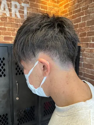 ショート カラー パーマ ヘアアレンジ メンズ キッズ ネイル マツエク・マツパ アイブロウ 久木原 ゆりのヘアスタイル