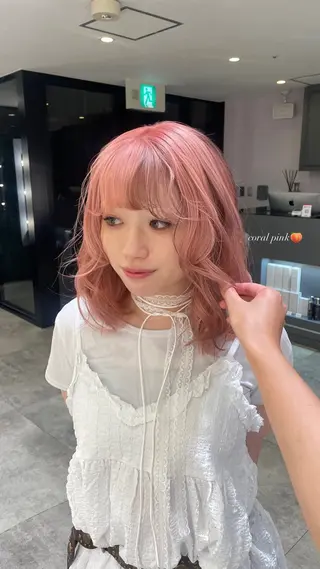 セミロング 梅田美容師 nao🐈‍⬛のヘアスタイル