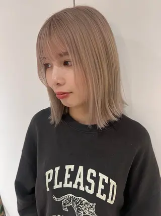 ミディアム LA.MIU★ 八王子店Mayuのヘアスタイル