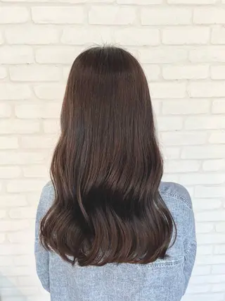 ロング カラー 今雪 聡美のヘアスタイル