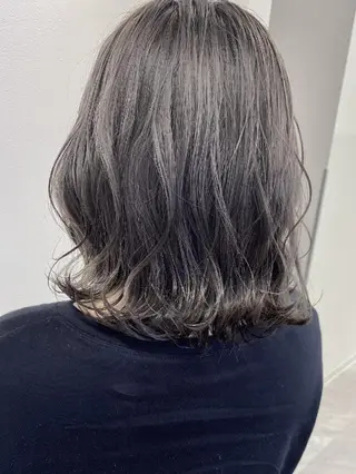 ミディアム カラー メンズ&ショート LEA山村真史のヘアスタイル