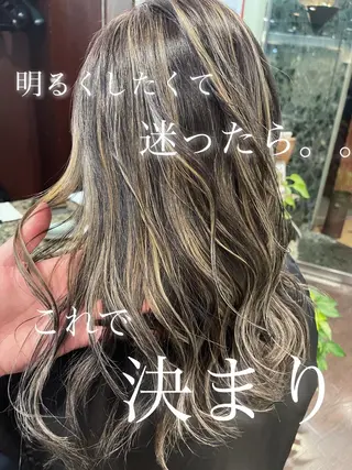 ロング カラー 堀江/レイヤーカット /髪質改善のヘアスタイル