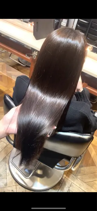 ロング カラー ご新規様限定 透明感カラーKANAのヘアスタイル