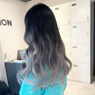 ミディアム カラー ブリーチ👩🦳/ ✂︎MANAMIのヘアスタイル