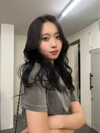 ロング カラー 〖clan〗 ෆ˚*Yᑌᑎᗩ໒꒱·のヘアスタイル