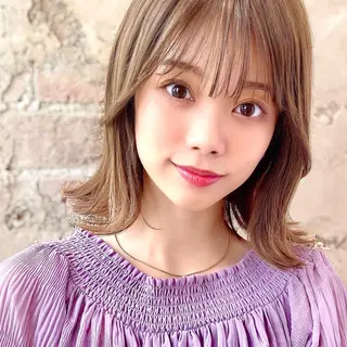 ミディアム パーマ ヘアアレンジ 🌈小顔似合わせ SHIHO🌈のヘアスタイル