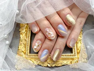 ネイル マジック ミラーのネイルデザイン