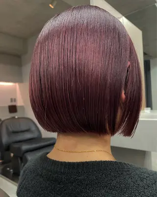 カラー 縮毛矯正/スパイラル パーマ/表参道のヘアスタイル