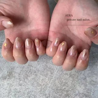 ネイル AERA nail shino🐱⸝꙳のネイルデザイン