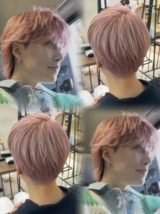 カラー メンズ メンズパーマ/ メッシュ📍ﾕﾘのヘアスタイル