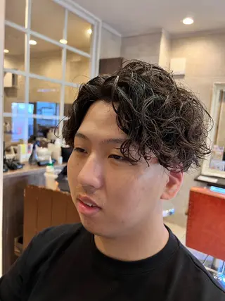 メンズ 髪質改善 カラーJILLのヘアスタイル