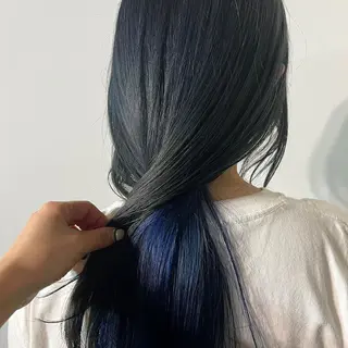 ロング カラー ヘアアレンジ キッズ マツエク・マツパ アイブロウ 透明感カラー/推しカ ラー☁️JURAのヘアスタイル