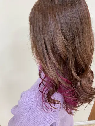 カラー SALOWIN栄 高須大貴のヘアスタイル