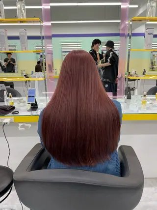 ロング 🦋色落ち綺麗カラー メンズYUZU🦋‪のヘアスタイル