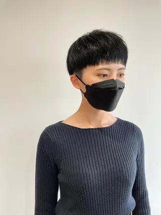 ショート カラー 山本 尚輝のヘアスタイル