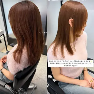 セミロング salowin梅田所属・レイヤー/顔周り /AKARIのヘアスタイル