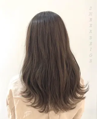 セミロング カラー ✨似合うのその先へ✨ 田中延和のヘアスタイル