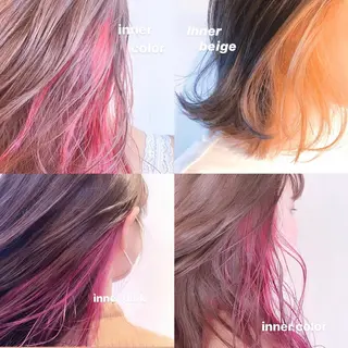 ミディアム カラー 韓国ヘア🇰🇷🎀 YURIAのヘアスタイル