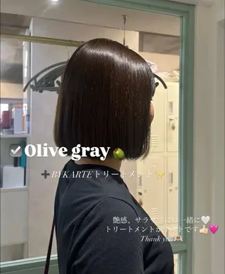 カラー 韓国ヘア🇰🇷 𝑳𝒊𝒏𝒂🤍のヘアスタイル