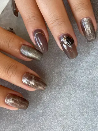 ネイル ネイルアトリエアミュ 🫧wakanaのネイルデザイン