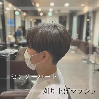 ショート カラー パーマ メンズ 新宿御苑前/新宿 Ryuseiのヘアスタイル