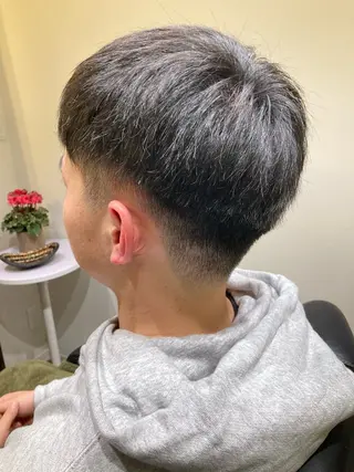 ショート メンズ メンズカット/パーマ ハヤシのヘアスタイル