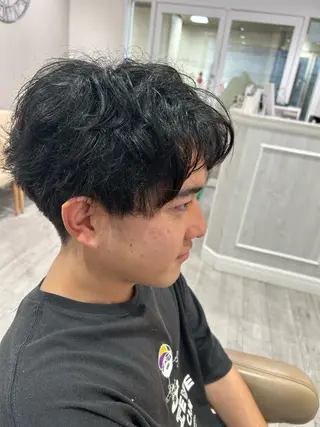 ショート メンズ Akane🤎 ash本八幡のヘアスタイル