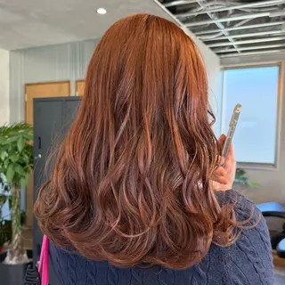カラー noa / 郡山ボブ ×透明感カラーのヘアスタイル