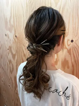セミロング ヘアアレンジ Orla 🌿chiekoの眉毛・アイブロウイメージ