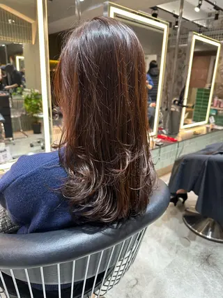 ロング パーマ 巻ける縮毛矯正✨ ボブ/ショートともきのヘアスタイル