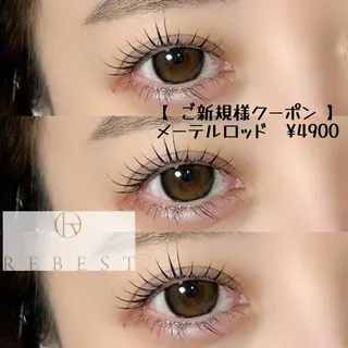 マツエク・マツパ Eye menu 🎀 REBESTのマツエク・マツパデザイン