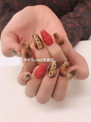 ロング ネイルJaol 池袋のネイルデザイン