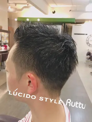 ショート アザマ　ヤスカツ _rosso 川口のヘアスタイル